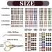 Dovesun Fishing Lure Eyes Kit - Various Sizes for Fly Tying and Lure Making - A-444pcs, B-288pcs, C-695pcs - Buy Online on GoSupps.com