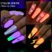 MSRUIOO Glow in the Dark Gel Nail Polish Set - 6 Luminous Neon Colors for DIY Nail Art | Fluorescent Gel Polish with Glow Effect | Soak Off UV Gel Polish - Buy Online on GoSupps.com