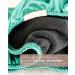 SMPL OBJECTS Double Layer Microfiber Hair Wrap Towel for Natural Curly Hair - Satin Twist Turban Towel (Emerald) - Buy Online on GoSupps.com