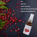 Cold Pressed Pomegranate Seed Oil - 100% Pure & Natural Moisturizer for Hair Skin & Nails | International Shipping Available - Buy Online on GoSupps.com