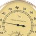 2-in-1 Sauna Hygrometer & Thermometer - Wall-Mounted Aluminum Hydrometer for Home Garden Greenhouse Spa - Buy Online on GoSupps.com
