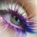 Clavier False Eyelashes in Tufts V-Shape Fishtail C-Curl Coloured | Kardashian Effect | 10 Eyelashes in a Tuft | Various Lengths from 10 to 14 mm | Colour Edition - Blue - Buy Online on GoSupps.com