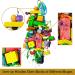 SunGrow Parrot Wooden and Rope Chewing Toy - Multi-Shaped Blocks - 16 Inches - Buy Online on GoSupps.com