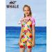 Kids Whale Snorkel Set - Anti-Fog Tempered Glass Mask for Snorkeling, Swimming & Diving - Pink - Buy Online on GoSupps.com