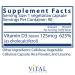 Vital Nutrients Vitamin D3 5000 IU - 90 Vegetarian Capsules for Optimal Health - Buy Online on GoSupps.com