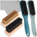 ULTECHNOVO 4 Pcs Sneaker Shoe Cleaner Brush Set Include Scrubbing Brush and Horse Hair Bristles Shoe Clean Brush Buffing Stiff Hair Brush for Leather Shoes Boots Sneakers