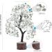 Jade Stone Bonsai Tree: Real Crystals & Healing Stones - Spiritual Gifts for Women, Desk Decor for Living Room & Office - Green Jade Tree - Buy Online on GoSupps.com