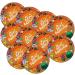Shakven Orange Pumpkin Plates - Dinner Plates Paper Plates Pumpkin Shaped Elegant Pumpkin Plates Sturdy & Safe for Halloween Celebrations Wedding Decorations 9 Inches - Buy Online on GoSupps.com
