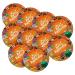 Thanksgiving Dinner Plates | Dinner Plates Paper Plates Pumpkin Shaped | Parties Sturdy Pumpkin Plates for Family Friends Colleagues 7 Inch