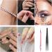 LLMSIX Rhinestones Picker Tool Dual-Ended Wax Pencil Pen Rhinestone Picker Dotting Pen Rhinestones Applicator with 4 Wax Tips and Twizzer for Gem Stone Jewelry Nail Art DIY Craft (Pink) - Buy Online on GoSupps.com