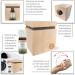 Original Stone Cubes Premium Edition | Natural Aroma Diffuser Set with Swiss Stone Pine | Unique Swiss Scent for Home & Hospitality - Buy Online on GoSupps.com