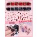 Kalolary 3 PCs Valentine's Day Nail Art Sequins - Heart-Shaped & Lip-Shaped Holographic Glitter for Manicure & Body Decoration | International Shipping - Buy Online on GoSupps.com