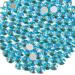 Beadsland 1440 pieces flat back rhinestones nail crystals rhinestones for nails aquamarine SS10 (2.7-2.8mm) aquamarine from SS10/1440PCs