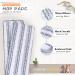 Oshang Flat Squeeze Mop and Bucket - Hand-Free Wringing - 4 Washable Microfiber Pads - for Hardwood, Laminate, Tile Floors - Buy Online on GoSupps.com
