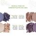 Honeybee Gardens 'Moon & Stars' Eye Shadow Palette - Natural, Gluten-Free, Vegan, Paraben-Free - Buy Online on GoSupps.com