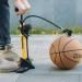 MOHEGIA Bike Floor Pump with Gauge - High Pressure 160 PSI - Schrader and Presta Valve - Yellow - Buy Online on GoSupps.com