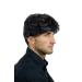 WIG ME UP Short Wavy Men's Wig - Thick Dark Brown with Grey Highlights CM-195-3+613 | International Shipping Available - Buy Online on GoSupps.com