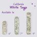 ESPOIR & AMOUR White Sage Smudge Sticks for Smudging Ritual, Healing & Cleansing - Set of 6 Hand-Tied 4 California Sage Bundles - Buy Online on GoSupps.com