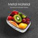 Fresh Fruit Printed Square Pill Box | Portable Travel Medicine Organizer - Shop Now - Buy Online on GoSupps.com