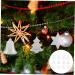 Anneome 12pcs Christmas Decoration Ball Ornament Candy Container Clear Christmas Ball Tree Shape Box - Buy Online on GoSupps.com