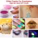 Temporary Glitter Tattoo Kit - 30 Colors, 6 Stencils, Body Glue, Brushes, Stickers, Rhinestones - Adults & Kids Halloween, Christmas, Birthday Party Makeup Gift - Buy Online on GoSupps.com