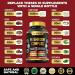 Tenmido Mushroom Complex Supplement - 13in1 Formula - Blend Lion's Mane Mushroom Cordyceps Sinensis Reishi Turkey Tail Maitake Chaga Shiitake Enoki & More - 120 Capsules for 4 Months Supply - Buy Online on GoSupps.com
