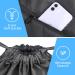 Chepepula Waterproof Gym Bag - Versatile Black Cord Bag for Men Women & Kids - Ideal for School Swimming Beach & Travel - Buy Online on GoSupps.com