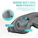 Sleep Eye Mask for Men & Women - 3D Zero Eye Pressure 100% Light Blocking Soft Travel Shade - Pink - Buy Online on GoSupps.com