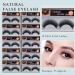 Arqumi False Eyelashes - 10 Pairs Synthetic Lashes for Parties Weddings & Festivals - Premium Quality Black Lashes - Buy Online on GoSupps.com