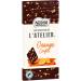 Nestl Les Recettes de L'Atelier - Dark Chocolate and Candied Orange Bar - 100g