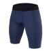 PowerLayer Boys' Compression Base Layer Thermal Skins Shorts Navy Eclipse 12-14 Years