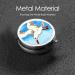 Flying Seagulls Portable Metal Pill Box - Round Mini 3-Compartment with Hinged Design for Small Pills | Ideal for Travel - Shop Worldwide - Buy Online on GoSupps.com