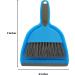 Small Animal Cage Cleaner Tool Set - Mini Dustpan and Brush for Guinea Pigs, Cats, Hamsters, Rabbits, Reptiles, Chinchillas, Hedgehogs - 1 Pack - Buy Online on GoSupps.com