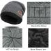 Aisprts Kids Winter Beanie Hat and Scarf Set - Knitted Thermal Fleece Lining - Grey - Buy Online on GoSupps.com