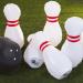 Hey! Play! Kids Giant Bowling Game Set - Inflatable Jumbo Pins & Ball | Outdoor & Indoor Fun for Children & Adults | White - Buy Online on GoSupps.com