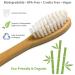 Eco-Friendly Bamboo Toothbrush Set - 8 Hard Bristle Brushes | 100% Biodegradable Vegan & BPA Free - Buy Online on GoSupps.com