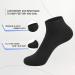 SERISIMPLE Women Bamboo Ankle Socks 5 Pack - Lightweight & Soft Low Cut Thin Socks, Pastel Colors, Size Medium, Black - Buy Online on GoSupps.com