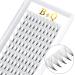 Finished eyelashes 10D-C-0.05-11 Pointed base eyelash extensions 3D 4D 6D 10D eyelash extension 0.05 0.0.10 Volume eyelashes B & q eyelashes C D curl black (10d-c-0.05.11mm) 10d-05c-11mm