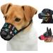 Collardirect Dog Muzzle - Adjustable Soft Breathable Nylon for Small Medium & Large Dogs | Anti-Chewing Barking Biting - 3 Tribal Patterns (Pattern 2) - Buy Online on GoSupps.com
