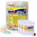 Woogie Soucoupes volantes 378g env. 300 pi ces - OVNIs effervescents multicolores en gaufrettes de papier alimentaire - Friandises r tro cultes pour f tes anniversaires d'enfants & classes d' cole
