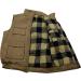ChoiceApparel Men's Water-Resistant Vest with Lining - Large 44 (Tan) - Buy Online on GoSupps.com