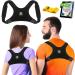 Back Posture Corrector for Women and Men - Shoulder Brace Back Posture Corrector - Upper Back Support - Back Straightener Posture Corrector - Resistance Band Included (Regular) 1 Count (Pack of 1)