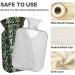 Hot Water Bottle with Snake Skin - 1L Small Pain Relief Bag for Bed Hands & Feet - BAP-Free - Buy Online on GoSupps.com