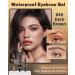Waterproof Eyebrow Gel Dark Brown Sweat-Proof Longwear Strong Hold Tinted Brow Gel Vegan Cruelty-Free Brow Glue Mascara for Eyebrows with Eyebrow Brush Enhance Eye Brows Filler Makeup for Women-04 04 Dark Brown - Buy Online on GoSupps.com