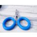 Cuda 3-Inch Titanium Micro Fishing Scissors - Dual Serrated Edges, Blue (18826) - Buy Online on GoSupps.com