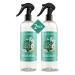Caldrea Linen and Room Spray Air Freshener Made with Essential Oils Plant-Derived and Other Thoughtfully Chosen Ingredients Pear Blossom Agave Scent 16 oz 2 Pack 16 Fl Oz (Pack of 2) Linen spray 2 Pack