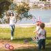 Easter Inflatable Bunny Ring Toss Game - 2 Sets, 8 Rings, Pump Included - Indoor & Outdoor Kids Party Game - Buy Online on GoSupps.com