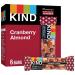 KIND Cranberry Almond + Antioxidants, 6 Count (Pack Of 1), Net weight: 8.4 Oz Cranberry Almond 6 Count