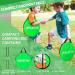 WEKEFON Kids Soccer Goal Pop-Up Net - Portable Training and Backyard Fun - Easy Assembly - Compact Storage - 3'3 x 2'3 Green - Buy Online on GoSupps.com