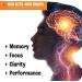 Memory and Focus Supplements for Adults | Brain Vitamins with Ginko Biloba | Ageless Brain Formula for Seniors - Buy Online on GoSupps.com